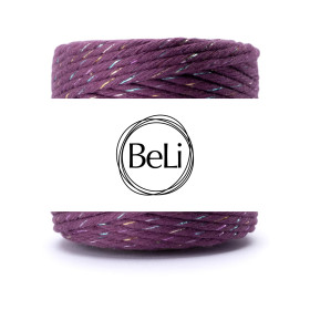 POŁYSKUJĄCA PROWANSJA Sznurek do makram 3mm 20m