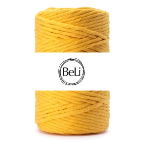 CYTRYNOWY Sznurek do makram 5mm 100m