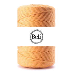 BRZOSKWINIOWY Sznurek do makram 5mm 100m