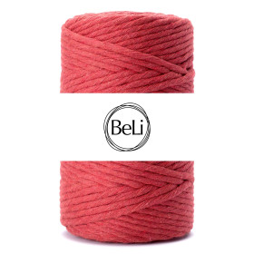 MALINOWY Sznurek do makram 5mm 100m