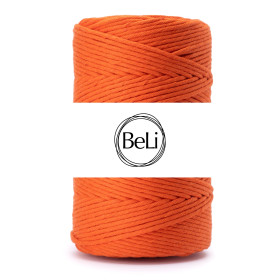 POMARAŃCZOWY Sznurek do makram 5mm 100m