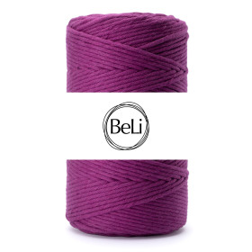 PURPUROWY Sznurek do makram 5mm 100m